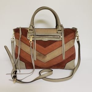 Rebecca Minkoff Leather/Suede Satchel